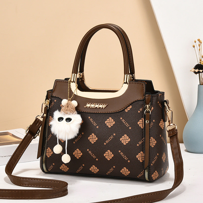 Women's Large Capacity Fashion Simple Texture Trendy Bags