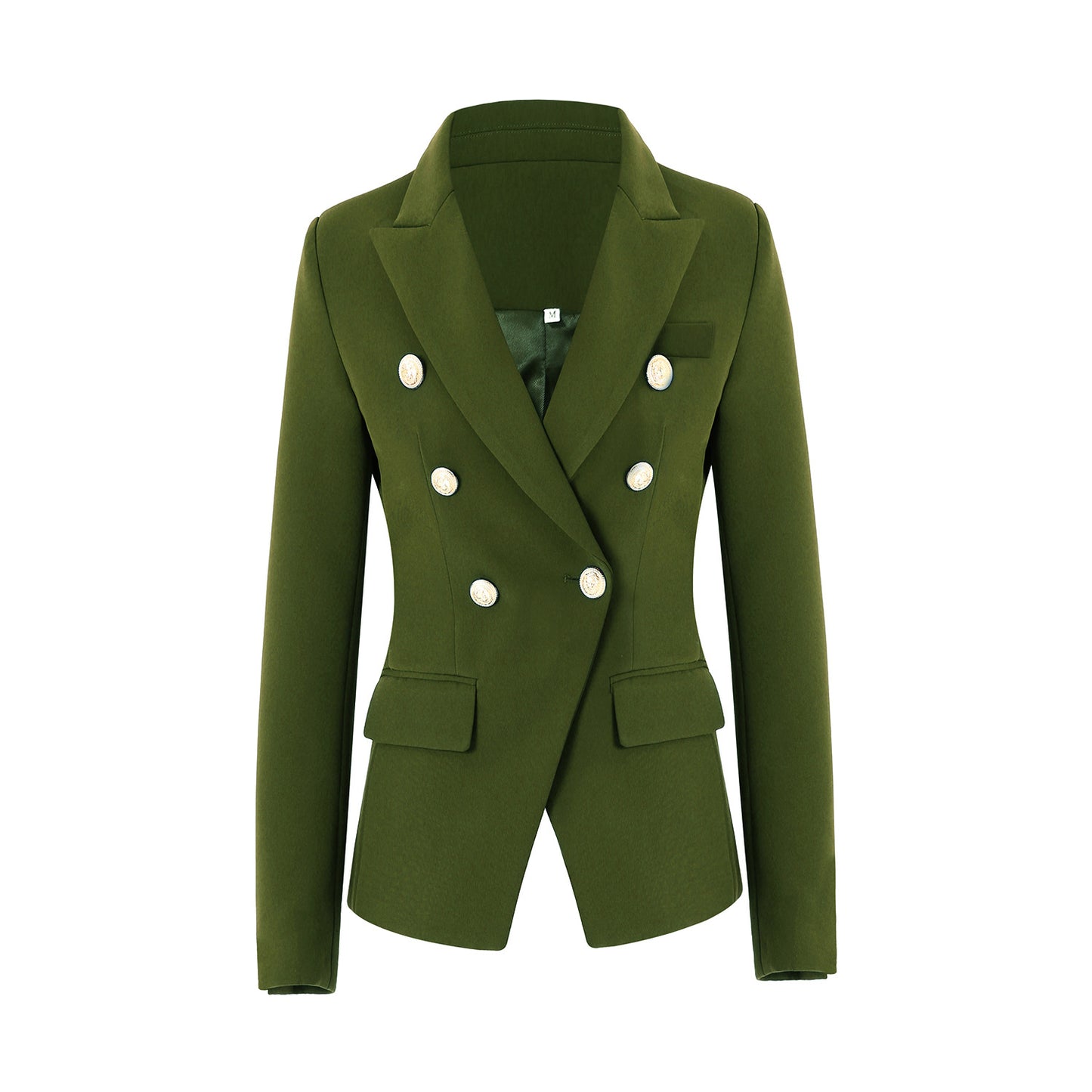 Women's Breasted Solid Color Slim Fit Slimming Blazers
