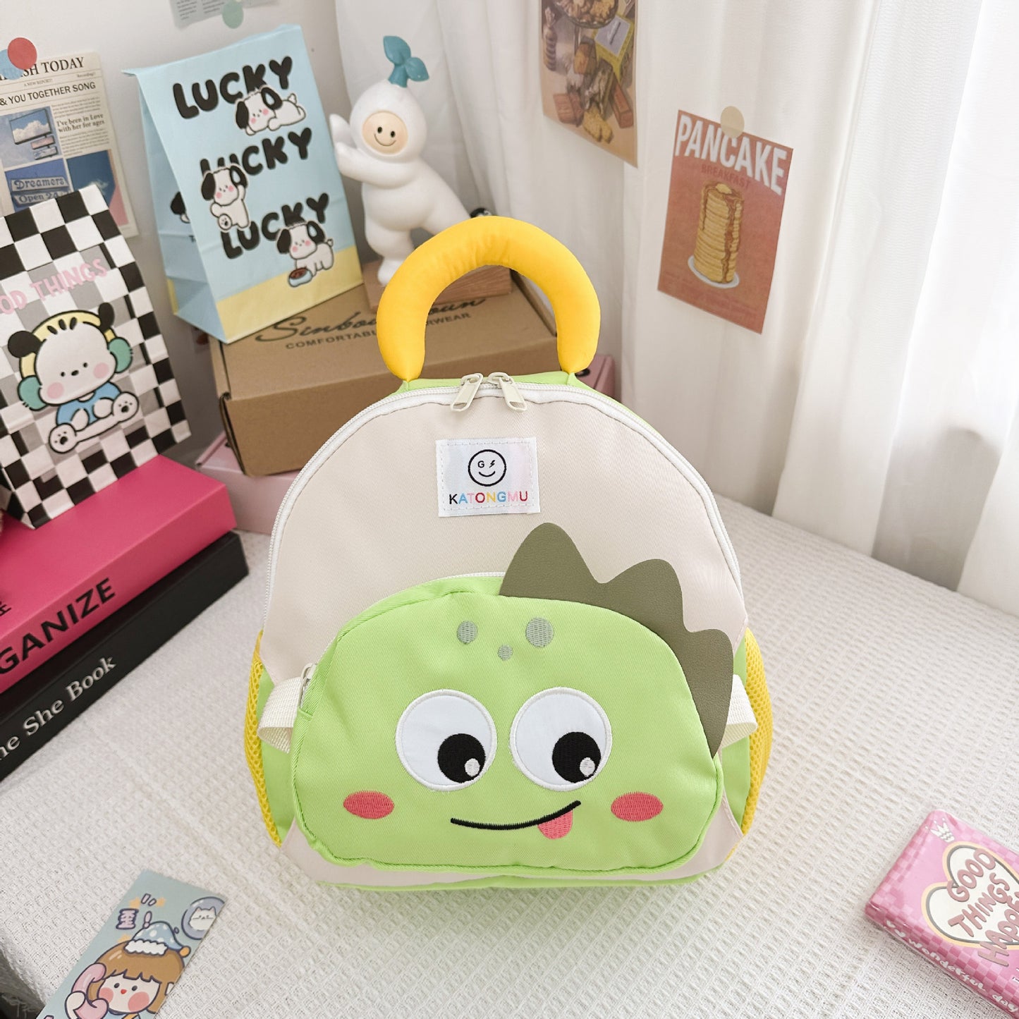 Children's Cartoon Cute Breathable Boys Mini Kindergarten School Bags