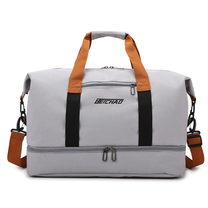 Boarding Contrast Color Retro Yoga Mat Travel Bags