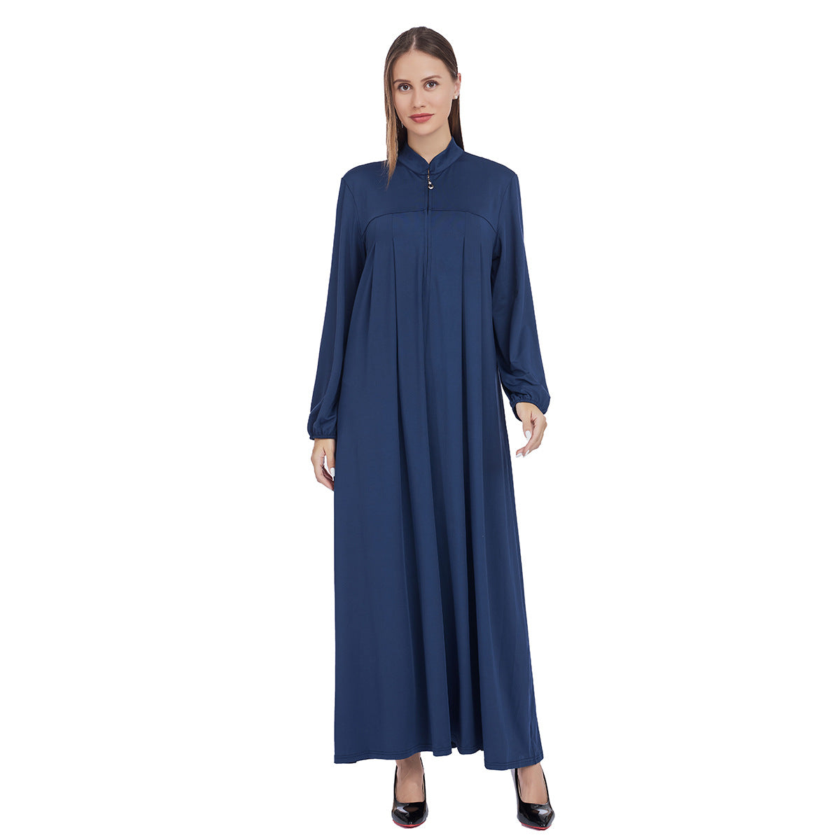 Women's Long Fashion Casual Loose Lapel Dress