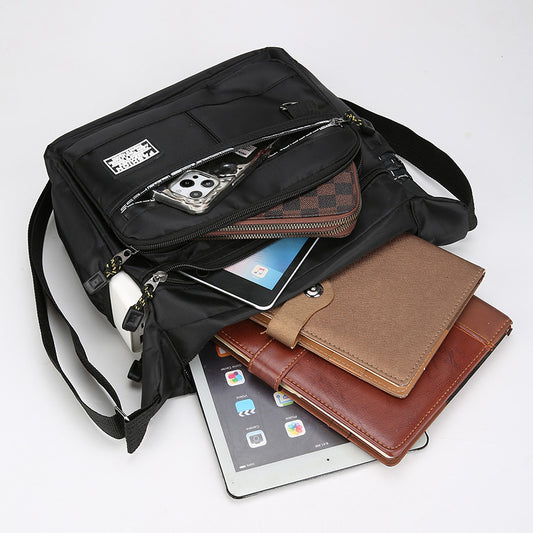 Men's Multifunctional Large Capacity Lightweight Oxford Cloth Men's Messenger Bags