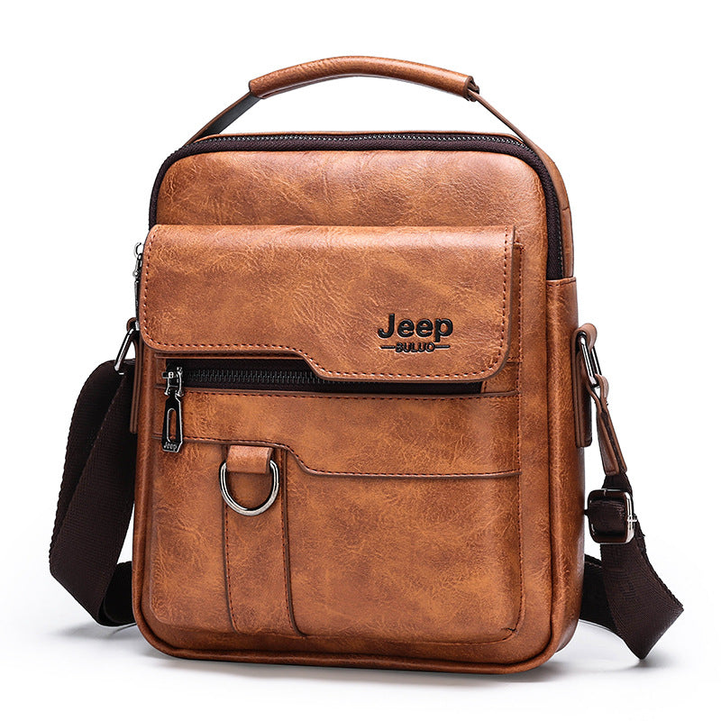 Men's Stylish Large Capacity Back Vertical Men's Shoulder Bags