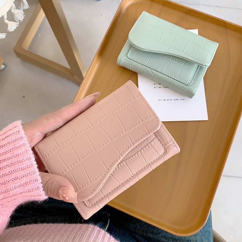 Classy Women's Korean Short Chic Zipper Ladies Wallets