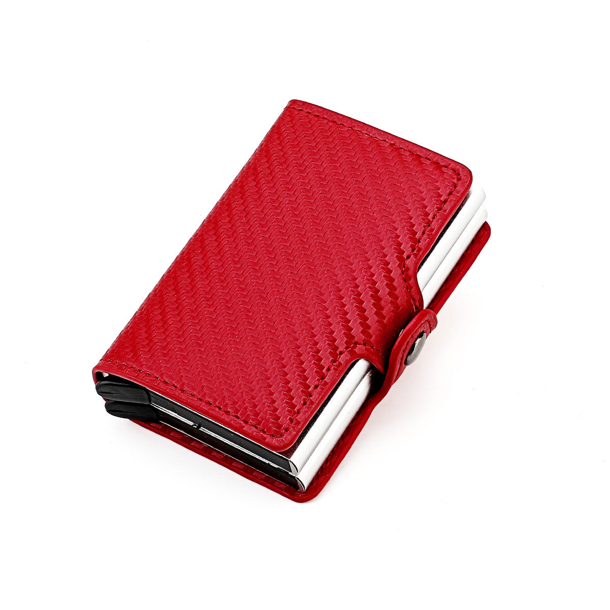 Aluminum Alloy Credit Box Automatic Gold Card Holder