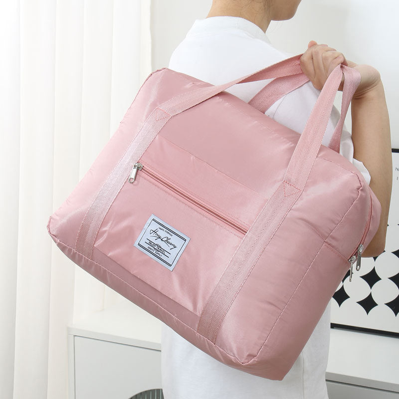 Women's Large Capacity Portable Quilt Buggy Folding Travel Bags