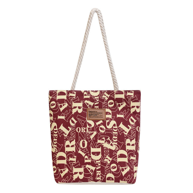 Canvas Female For Class Commuter Large Capacity Bags