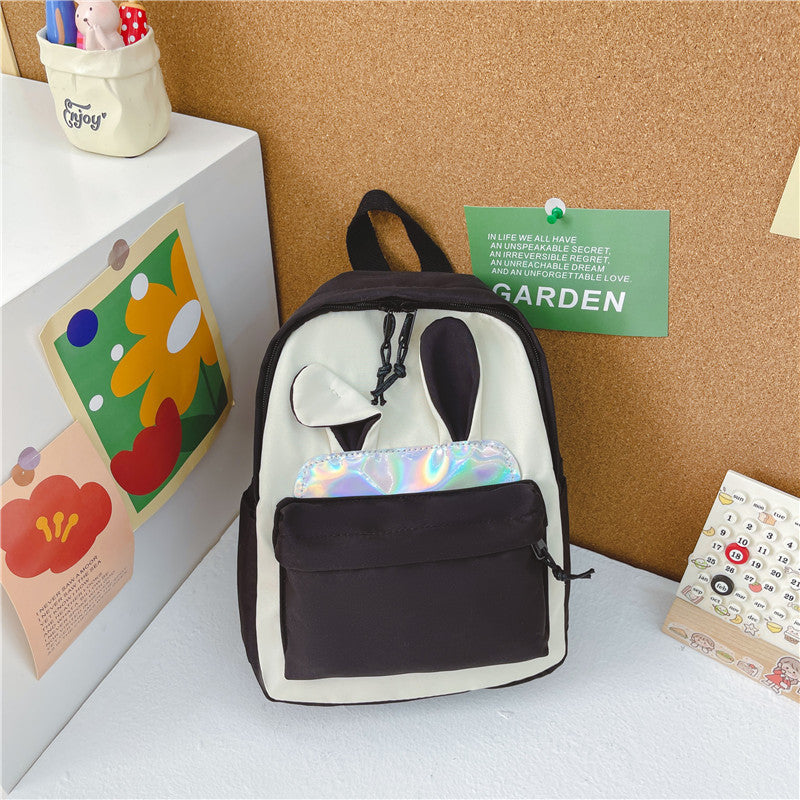 Nylon Trendy Polyester Ultra Light Cartoon Kindergarten School Bags