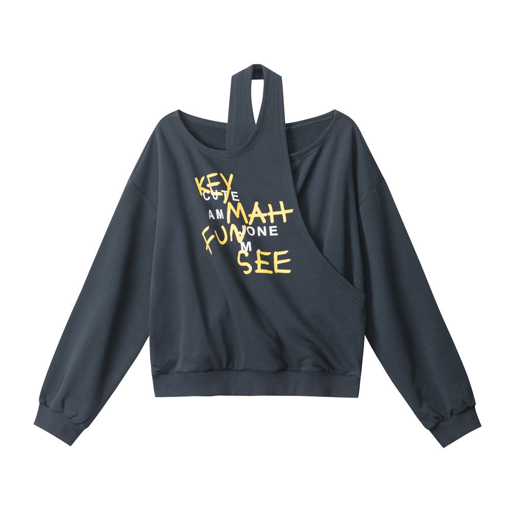 Women's Design Halter Autumn American Style Loose Sweaters