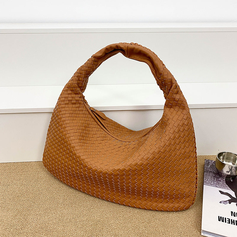 Women's Woven Large Capacity Commuter High-grade Bags