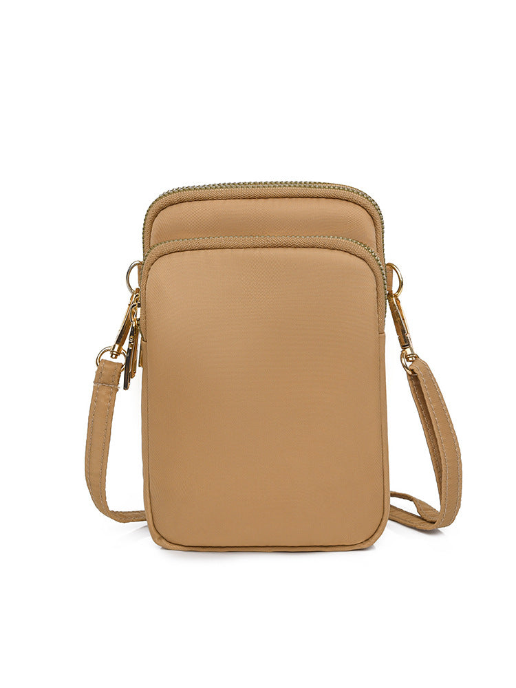 Women's Mobile Mini Canvas Trendy Vertical Zero Phone Bags