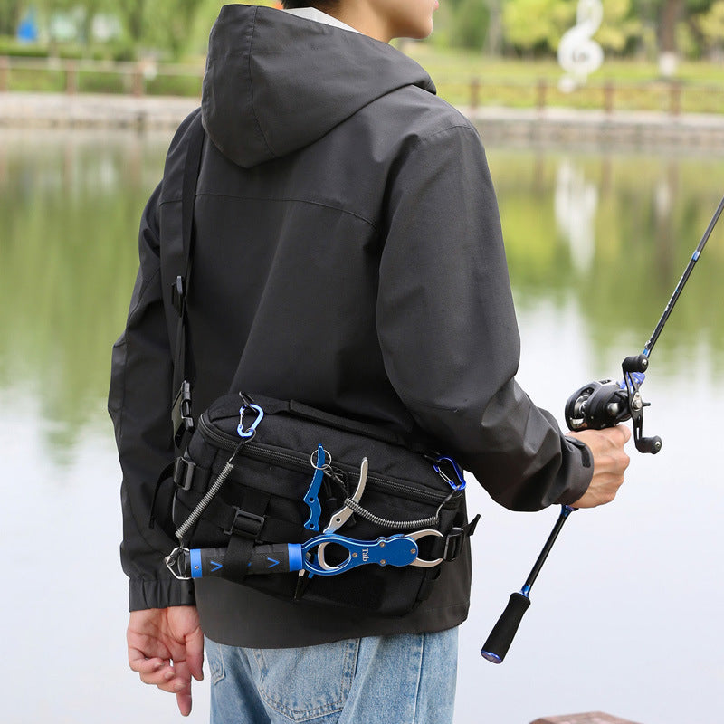 Men's Special Lure Integrated Storage Steel Ball Sports Backpacks