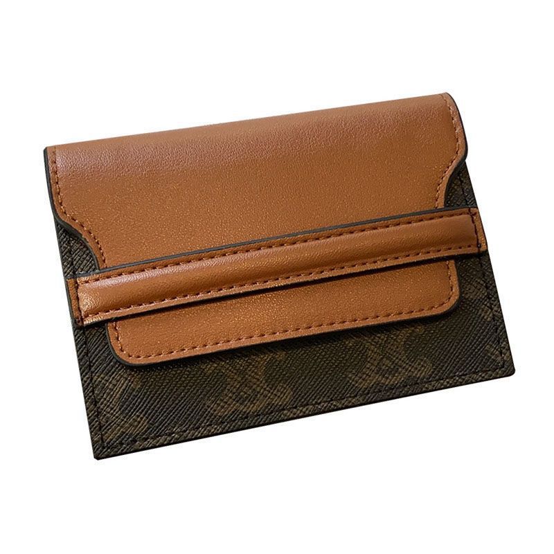 Women's Clamp Multiple Slots Fashion Short Exquisite Purses