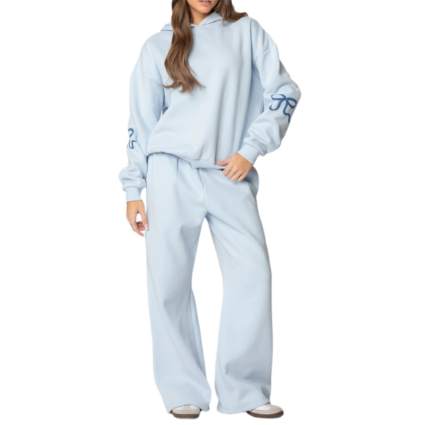Women's Sleeve Loose Thick Fashion Casual Wide Suits