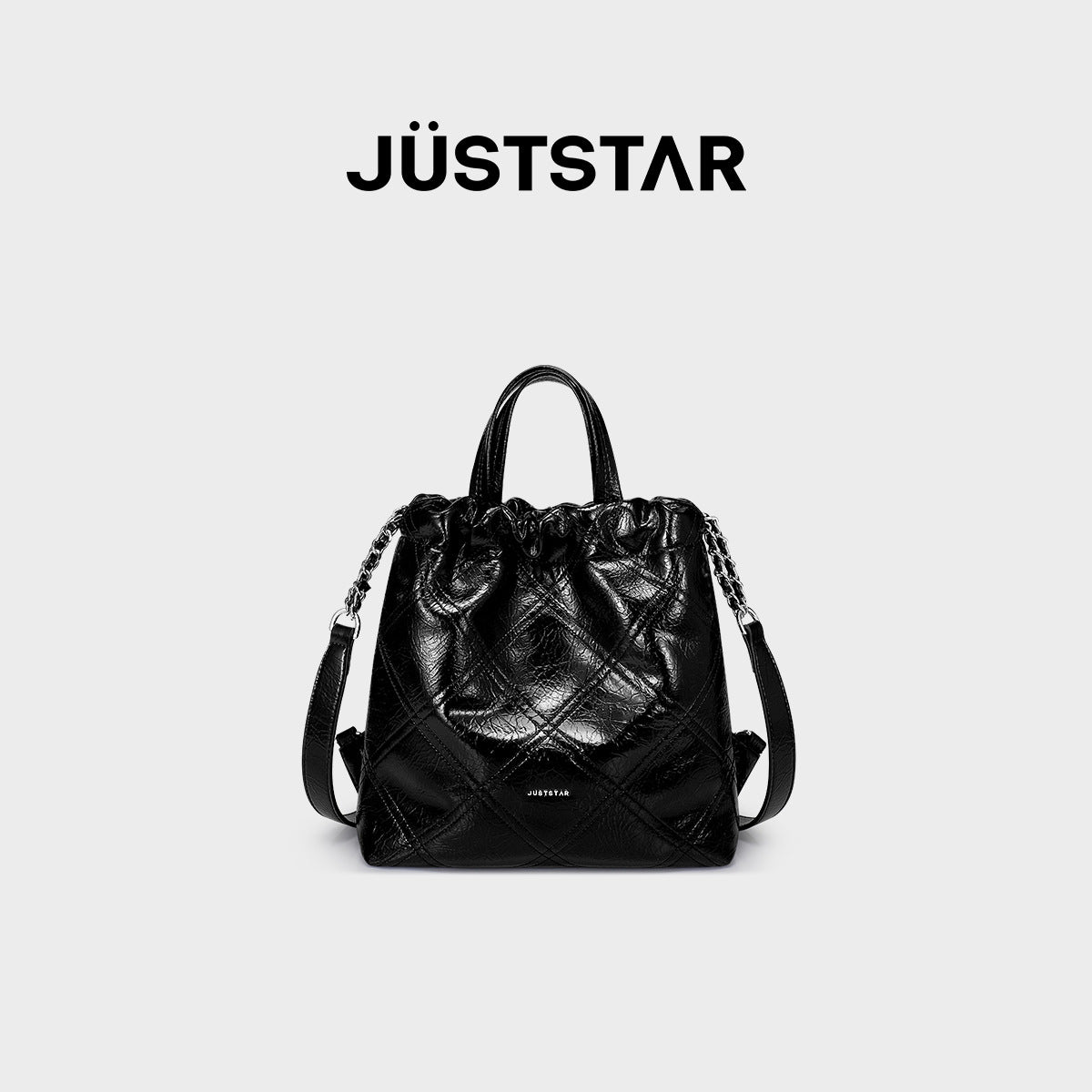 Star Garbage Hobo Female Rhombus Portable Backpacks