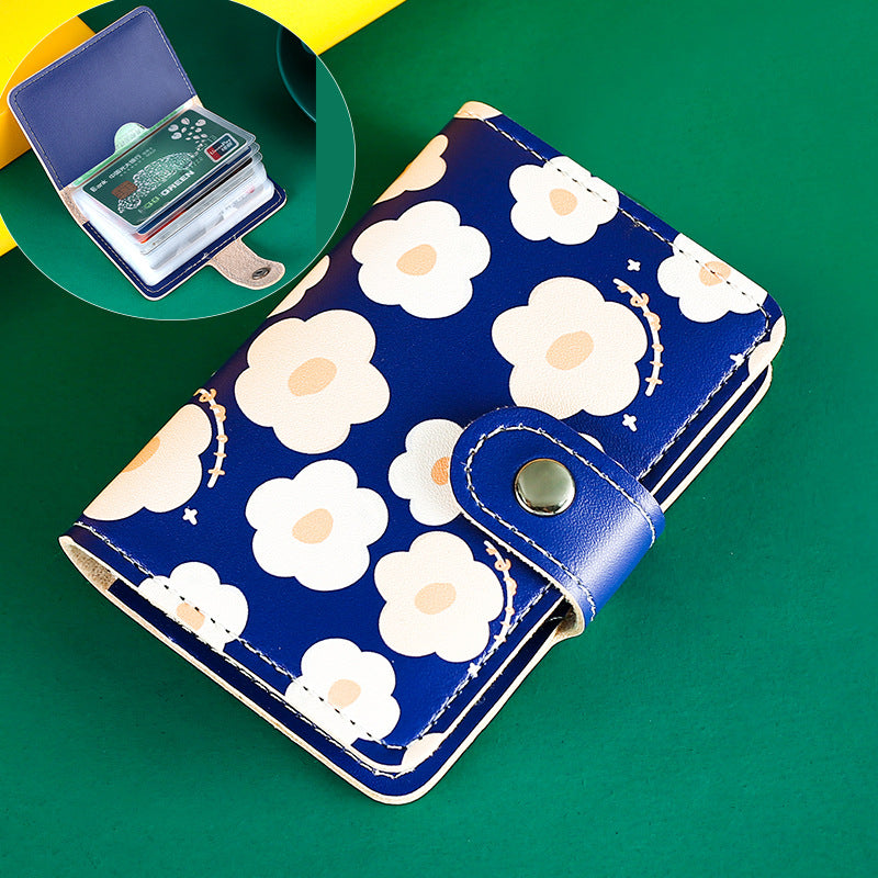 Women's Summer Fresh Driving License Large Capacity Card Holder