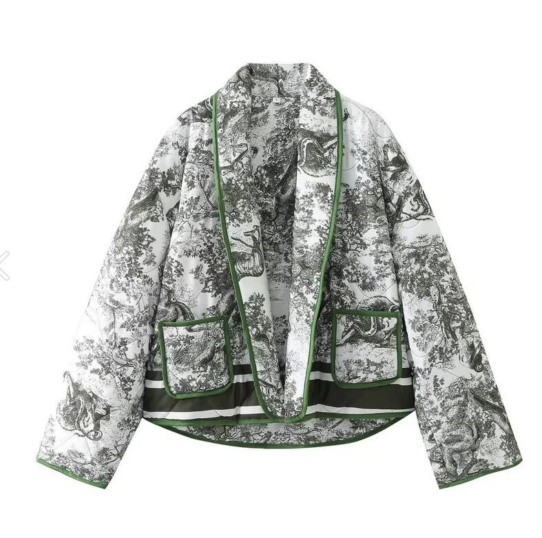 Women's Classy Graceful Unique Printed Fashion Coats