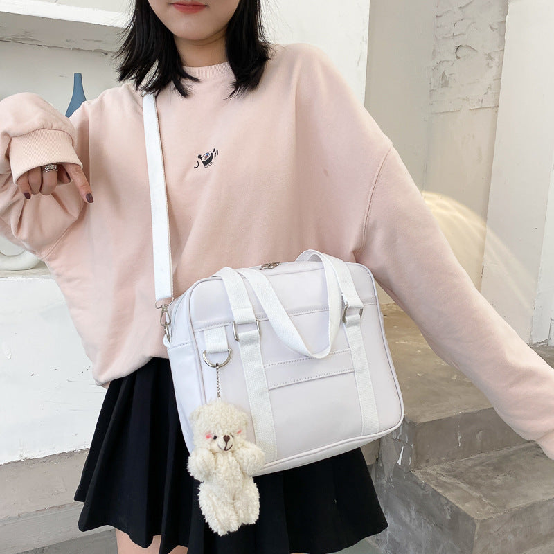 Women's Cute Preppy Style Uniform Commuter Handbags