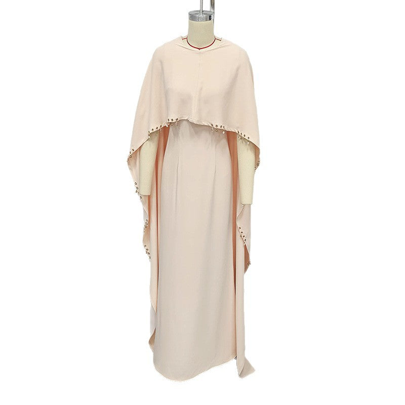 Women's Autumn Elegant Retro Style Stitching Dress Dresses