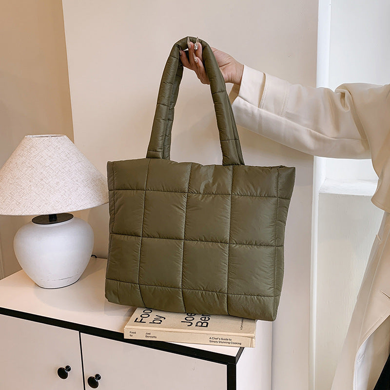 Fashion Cotton Coat Western Style Winter Shoulder Bags