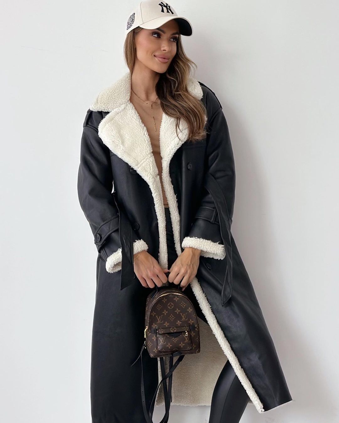 Double Wear Stand Collar Lapel Composite Coats