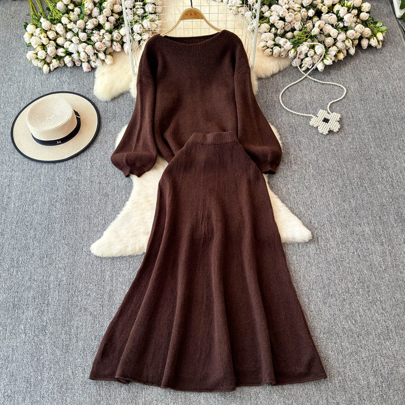 Women's Style Casual Korean Loose Pullover Long-sleeved Suits