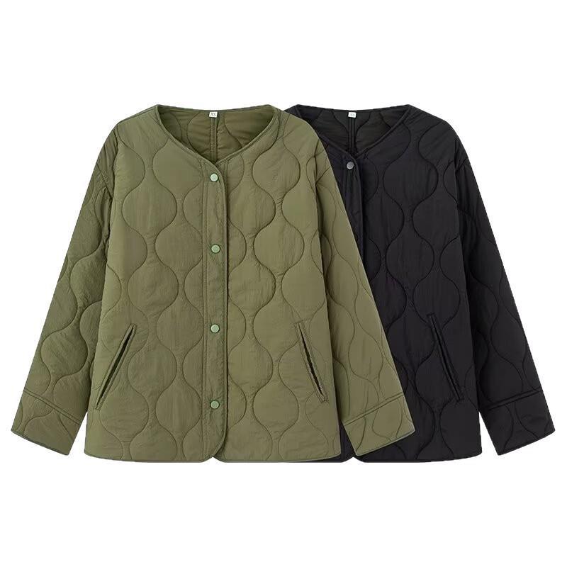 Women's Side Slit Clothes Two Loose Large Coats