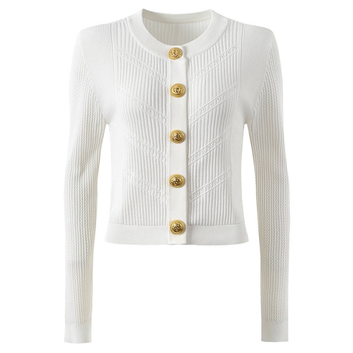 Women's Quality Fashionable Knitted Half-length Outfit Suits