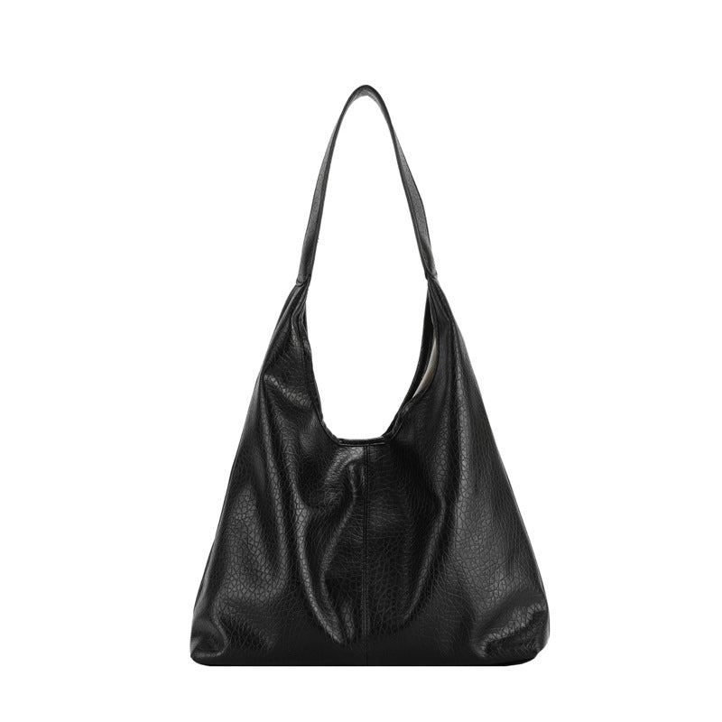 Soft Leather Large Capacity Fashion Style Tote Bags