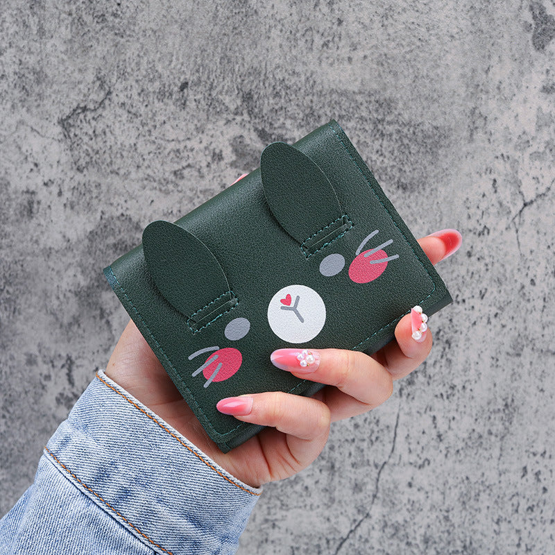 Women's Korean Short Creative Fashion Simple Ladies Wallets
