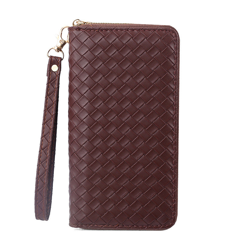 Trendy Long Premium Organ Zipper Unisex Card Holder