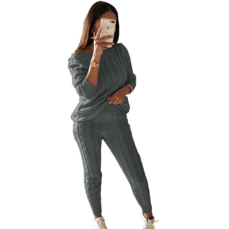 Women's Versatile Trendy Fashion Solid Color Sweaters
