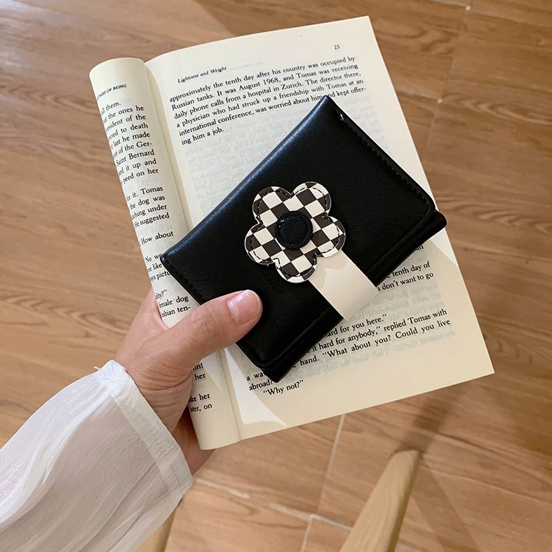 Women's Classic Korean Short Cartoon Cute Purses