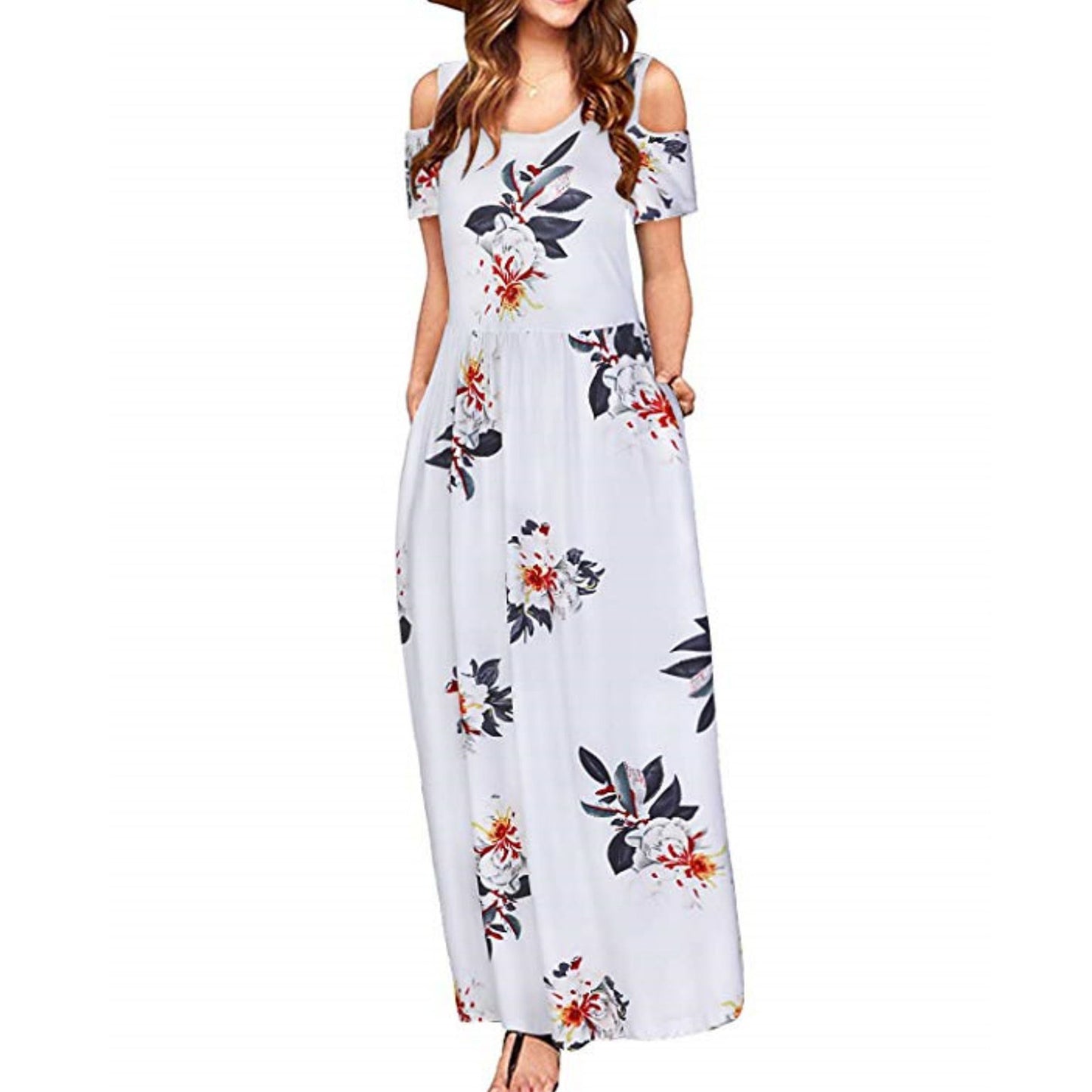 Women's Round Neck Fashion Casual Sleeve Shorts