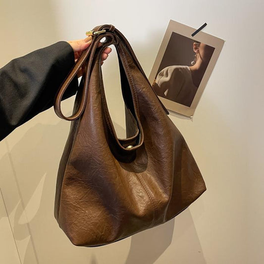 Women's Retro Underarm Super Popular One High Sense Tote Bags