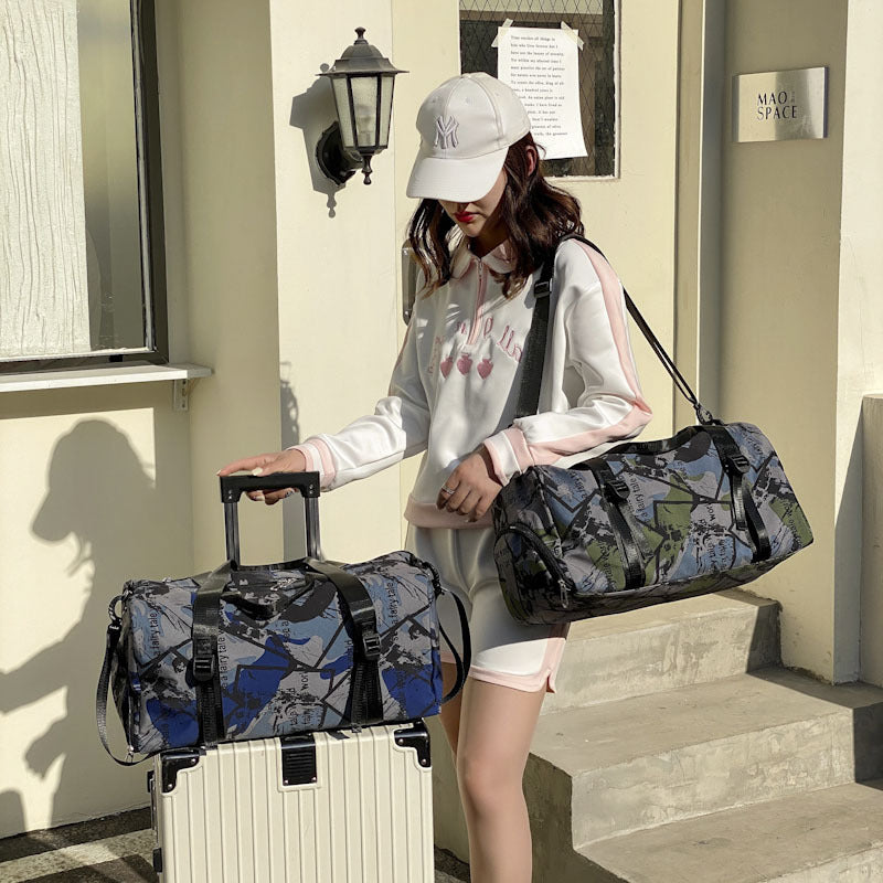 Women's & Men's Yoga Mat Dry Wet Separation Spring Travel Bags