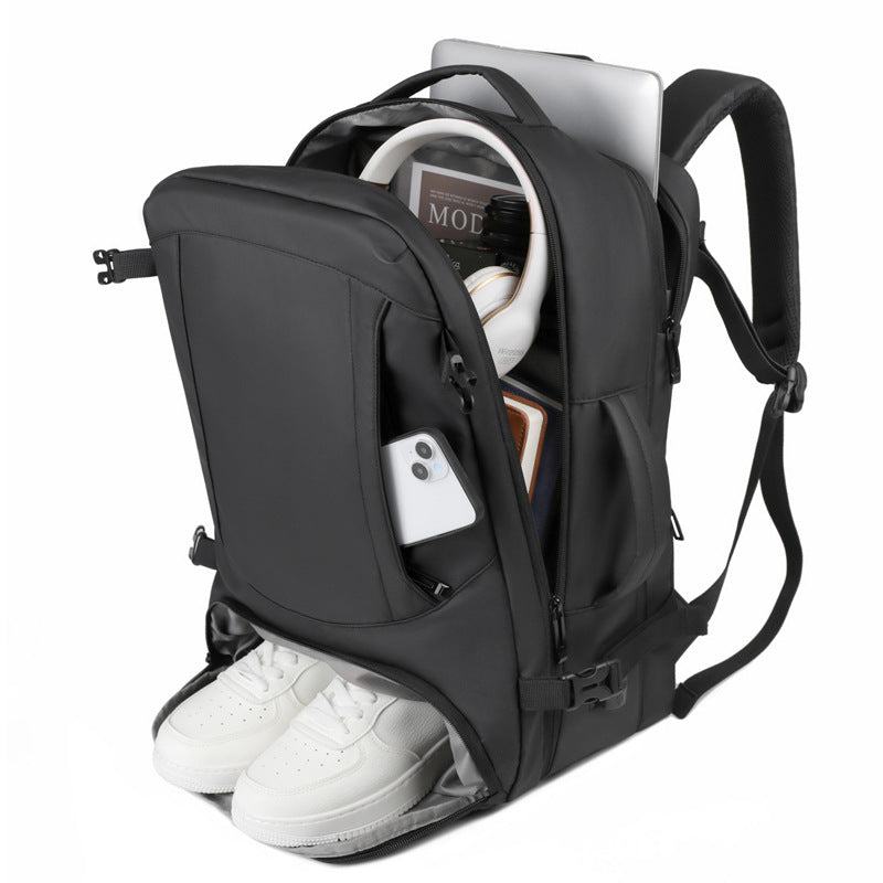 Capacity Computer Shoe Warehouse Charging Waterproof Business Backpacks