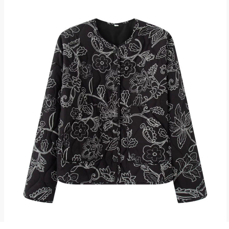 Women's Unique Cool Fashion Quilted Coating Jackets