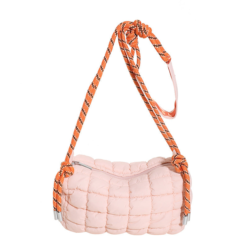 Women's Trendy Bubble Pillow Cotton Jacket Cloud Shoulder Bags
