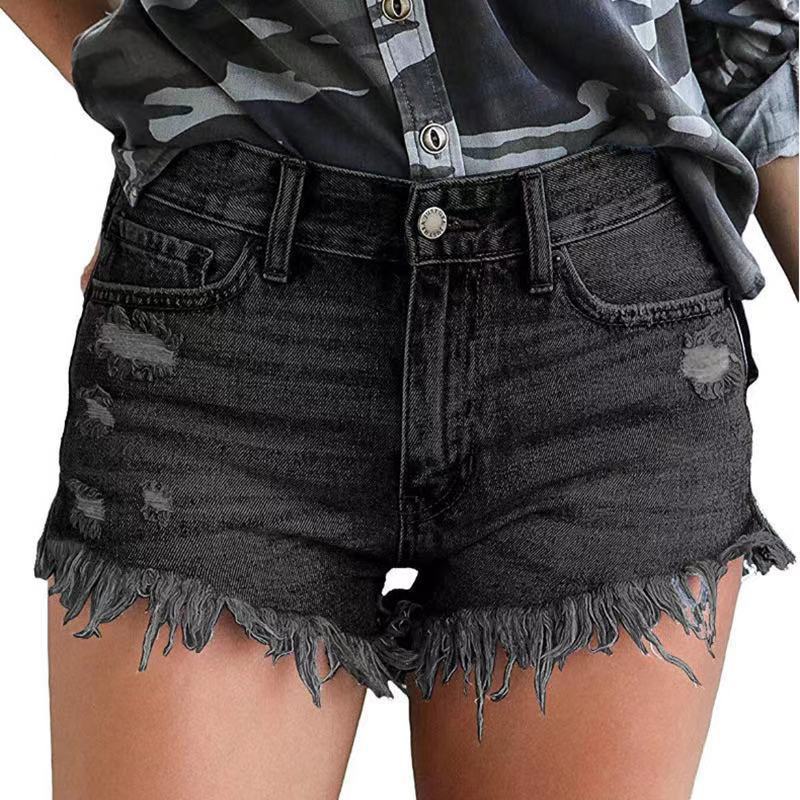 Trade Ripped Tassel Stretch Denim Hot Trendy Women's Jeans