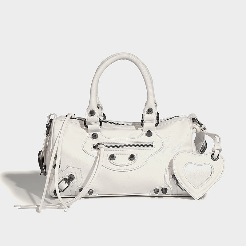 Stylish Paris Rivet Dark Motorcycle Hot Handbags