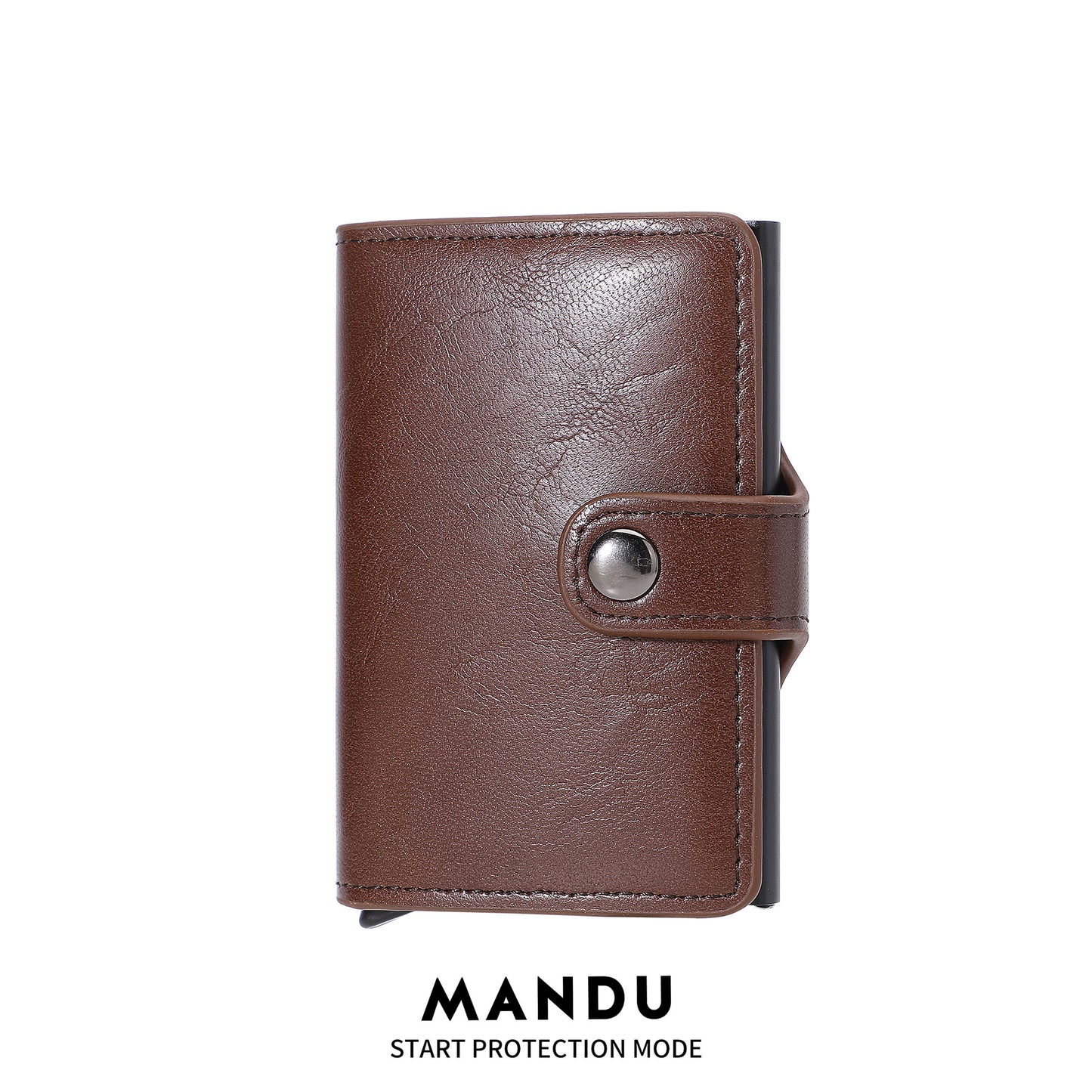 Men's Popular Swiping Clamp Advanced Sense Document Card Holder