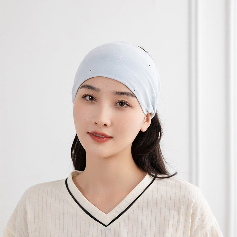 Confinement Cap Printed Hat Headscarf Cotton Bags