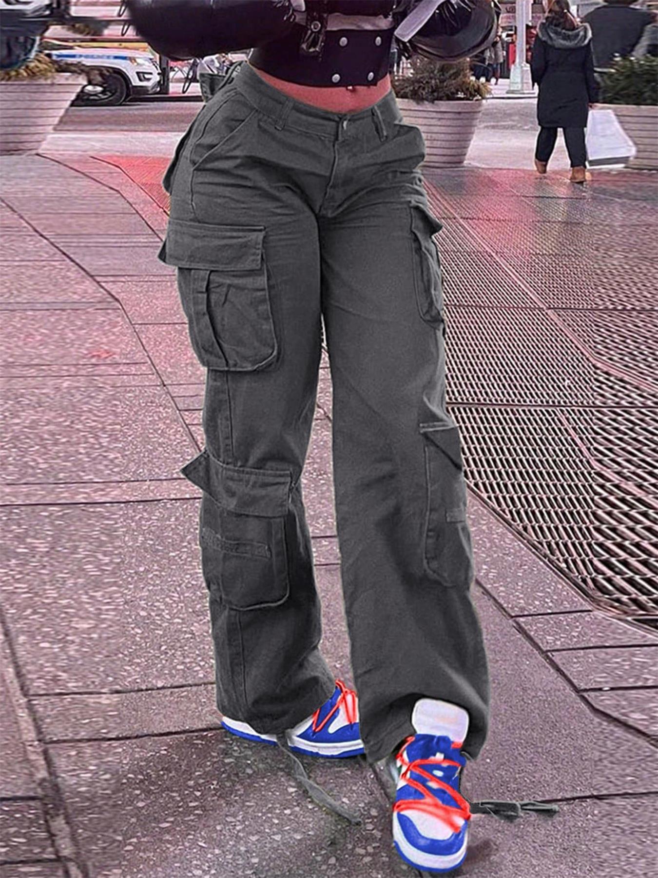 Women's Casual Working American Retro Tactical Pants