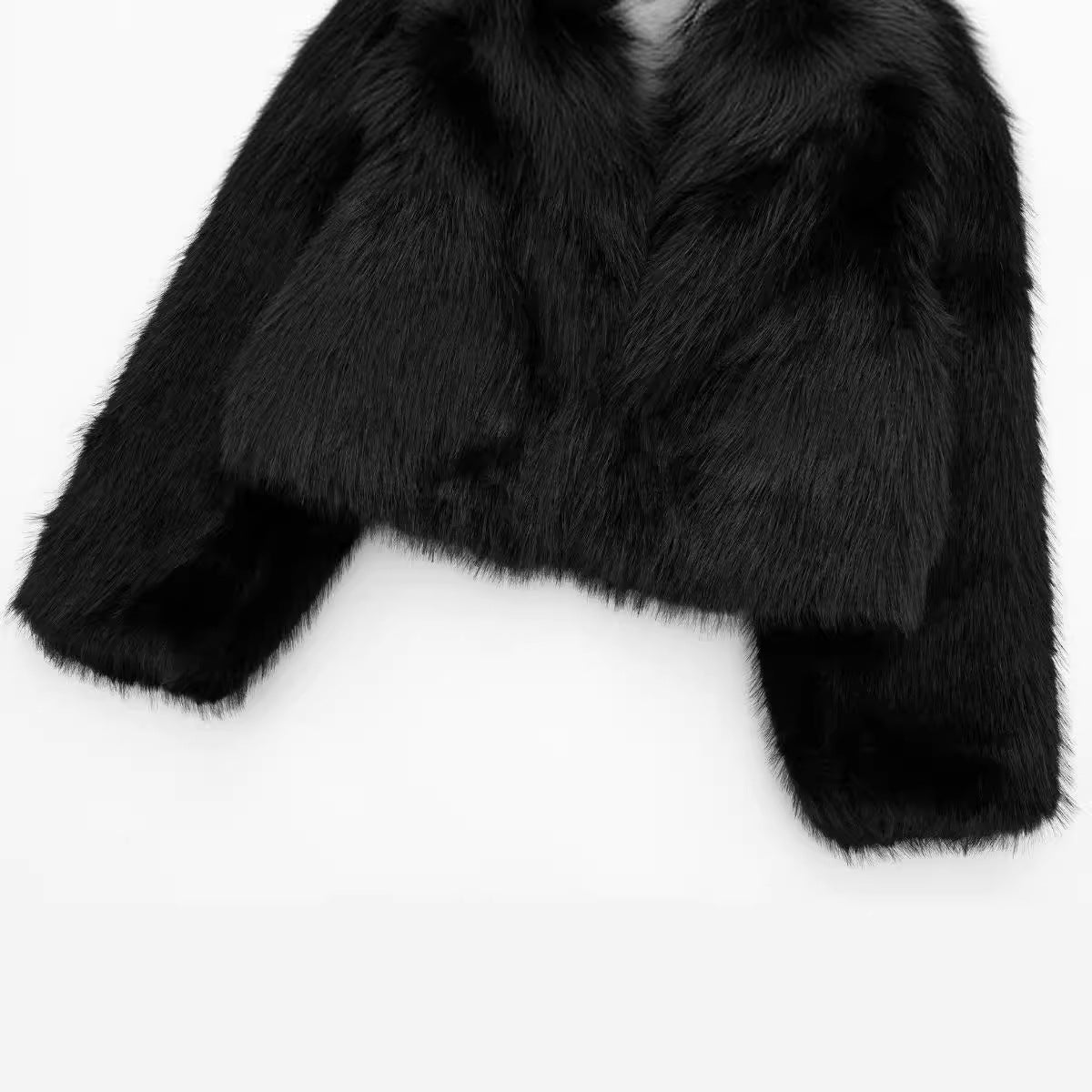 Women's Stylish Beautiful Artificial Fur Effect Coats