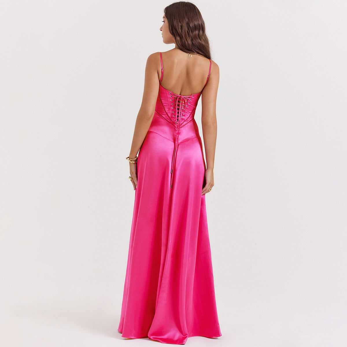 Slim Fit Exquisite Jacquard Full Lining Dresses
