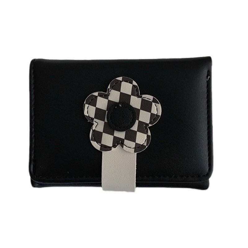 Women's Classic Korean Short Cartoon Cute Purses