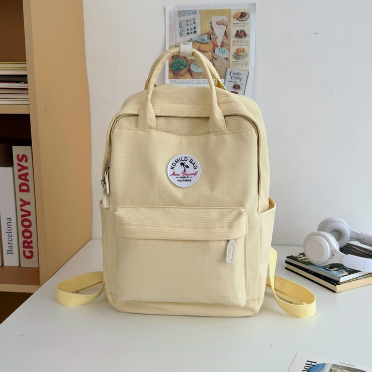 Junior High College Large Capacity Female Backpacks