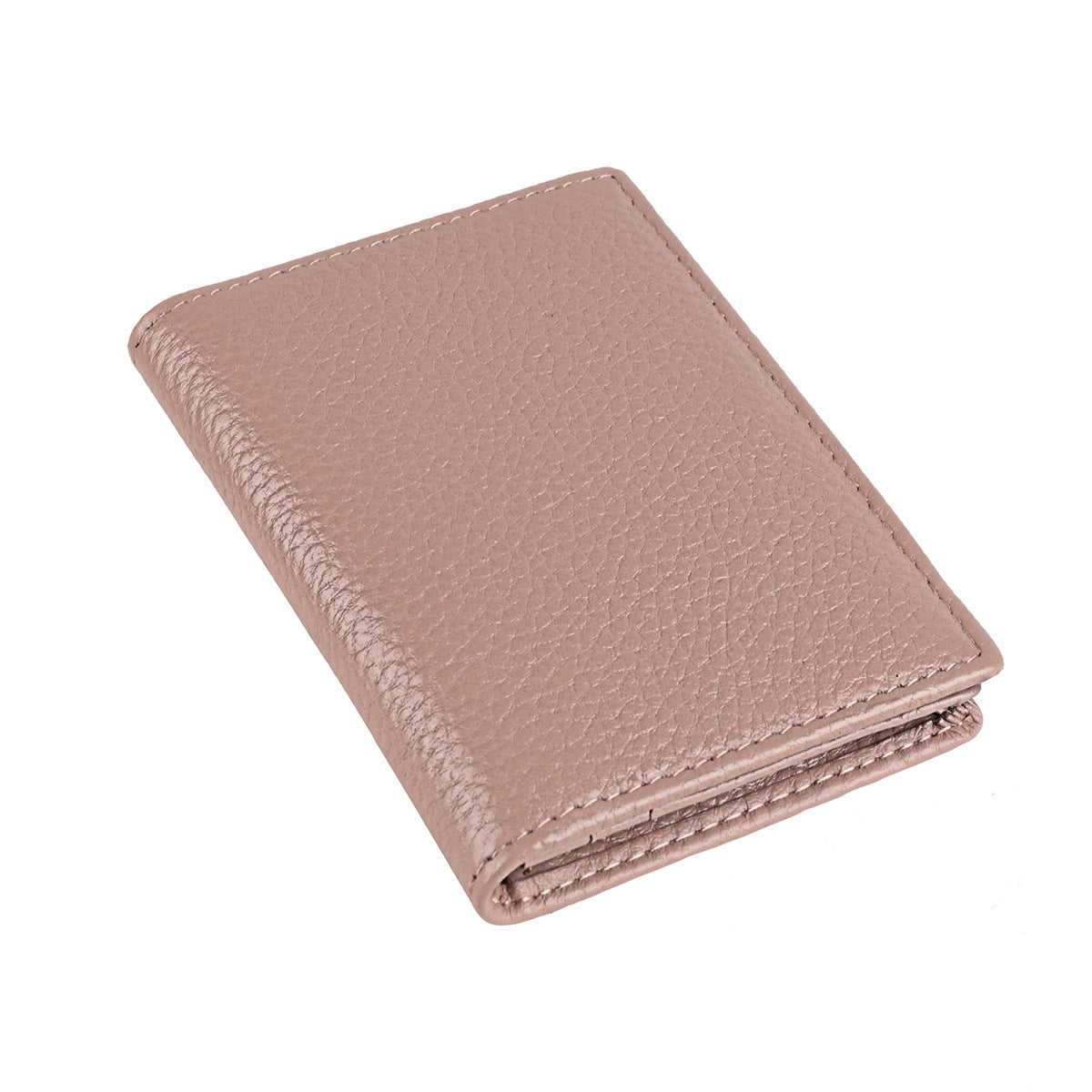 Leather First Layer Clip Bank Hand Card Holder