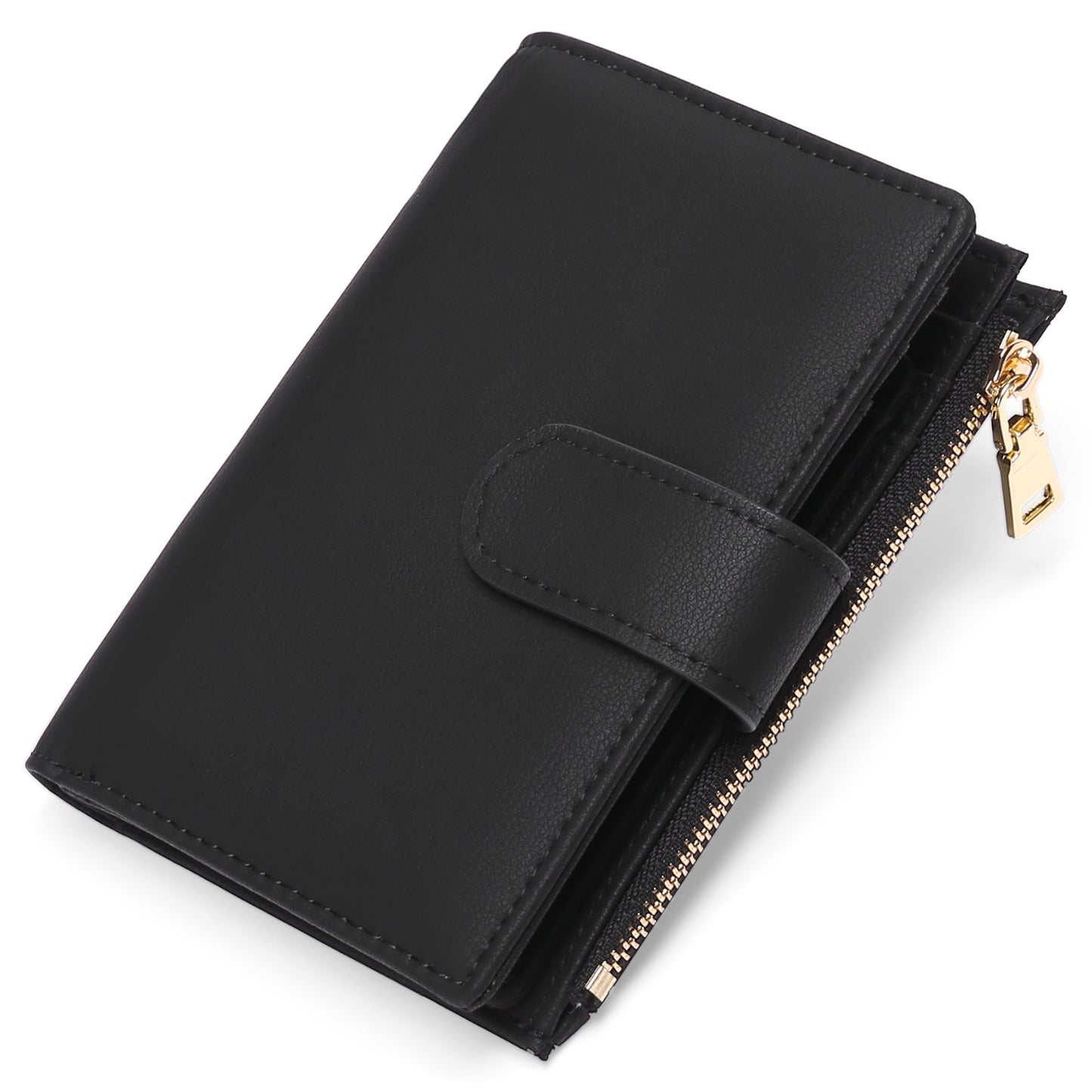 Women's Short Korean Style Tri Fold Multi Ladies Wallets